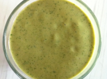 Creamy Green Tropical Smoothie